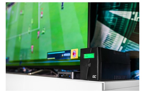 Onduleur GREEN CELL UPS04 - prise Schuko - 1999 VA