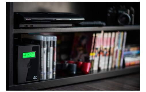 Onduleur GREEN CELL UPS04 - prise Schuko - 1999 VA