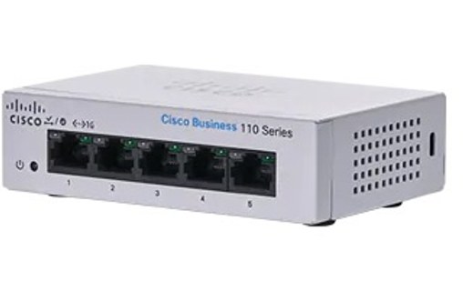 Switch Ethernet Cisco CBS110-5T-D-EU 5 ports - L2