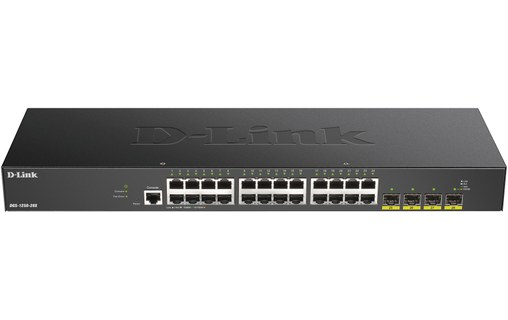 Switch Ethernet D-LINK DGS-1250-28X/E 24 ports - Manageable, L3