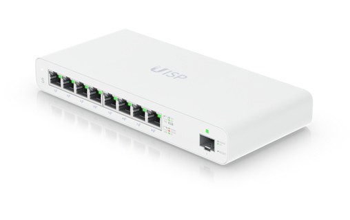 Switch Ethernet UBIQUITI UISP 8 ports - Manageable, PoE, L2