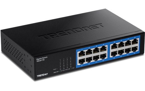 Switch Ethernet Trendnet TEG-S17D 16 ports