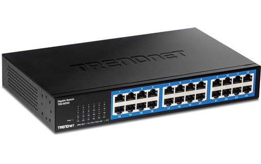 Switch Ethernet Trendnet TEG-S25D 24 ports