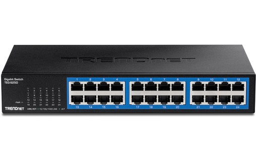 Switch Ethernet Trendnet TEG-S25D 24 ports
