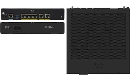Cisco C921-4P commutateur réseau Géré Noir