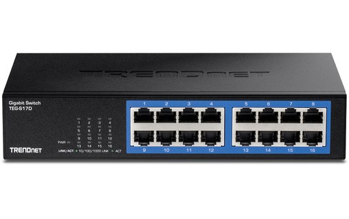 Switch Ethernet Trendnet TEG-S17D 16 ports