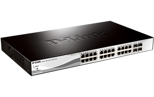 Switch Ethernet D-LINK DGS-1210-28P 28 ports - Manageable, PoE, L2