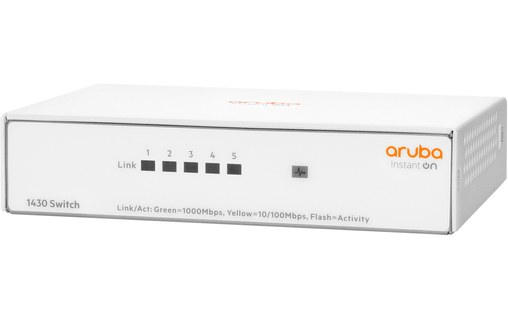 Switch Ethernet Aruba Instant On 1430 / R8R44A#ABB 5 ports - L2