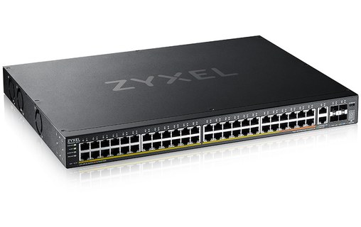 Switch Ethernet ZYXEL XGS2220-54FP 48 ports - 10 GbE, Manageable, PoE, L3