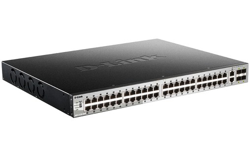 Switch Ethernet D-LINK DGS-3130-54PS/E 48 ports - 10 GbE, Manageable, PoE, L3