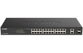 Switch Ethernet D-LINK DGS-1100-26MPV2/E 24 ports - 10 GbE, Manageable, PoE, L2