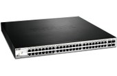 Switch Ethernet D-LINK DGS-1210-52MP 48 ports - Manageable, PoE, L2