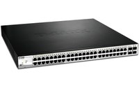 Switch Ethernet D-LINK DGS-1210-52MP 48 ports - Manageable, PoE, L2