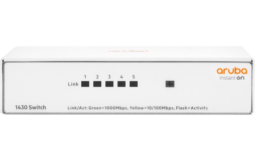 Switch Ethernet Aruba Instant On 1430 / R8R44A#ABB 5 ports - L2