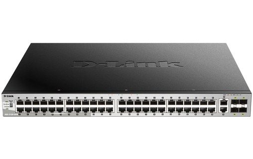 Switch Ethernet D-LINK DGS-3130-54PS/E 48 ports - 10 GbE, Manageable, PoE, L3