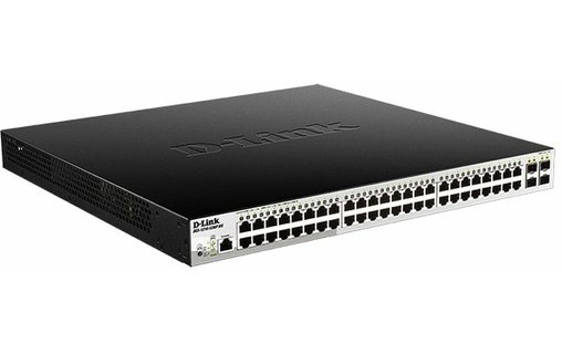 Switch Ethernet D-LINK DGS-1210-52MP/ME/E 48 ports - 10 GbE, Manageable ...