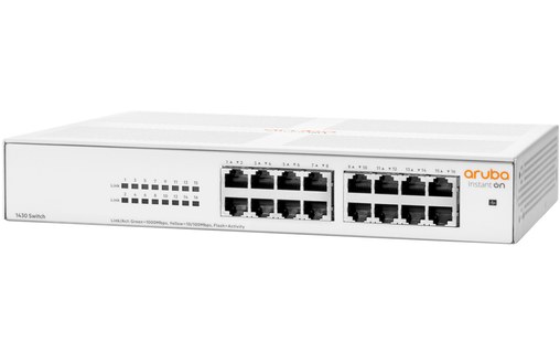 Switch Ethernet Aruba Instant On 1430 / R8R47A#ABB 16 ports - L2