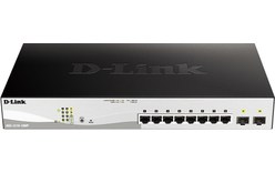 Switch Ethernet D-LINK DGS-1210-10MP 8 ports - Manageable, PoE, L2