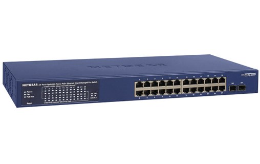 Switch Ethernet NETGEAR GS724TP-300EUS 24 ports - Manageable, PoE, L2/L3/L4