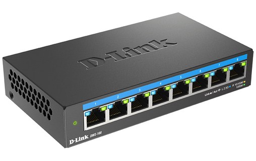 Switch Ethernet D-Link DMS-108/E 8 ports - 2,5 GbE, L2