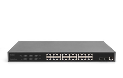 Switch Ethernet DIGITUS DN-95359 26 ports - Manageable, PoE, L2