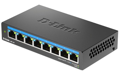 Switch Ethernet D-Link DMS-108/E 8 ports - 2,5 GbE, L2