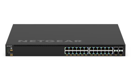 Switch Ethernet NETGEAR GSM4328-100AJS 24 ports - Manageable, PoE, L3