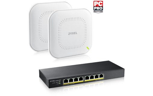 Switch Ethernet ZYXEL GS1915-8EP-EU0102F 8 ports - Manageable, PoE, L2