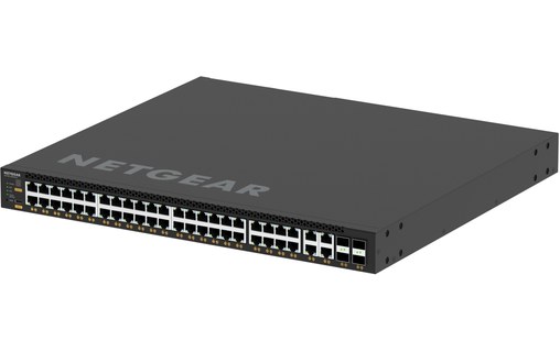 Switch Ethernet NETGEAR M4350-44M4X4V 48 ports - 10 GbE, Manageable, PoE, L3