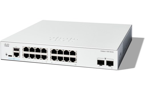 Switch Ethernet Cisco C1300-16T-2G 16 ports - Manageable, L2/L3