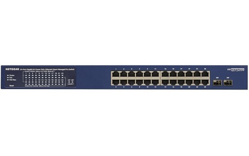 Switch Ethernet NETGEAR GS724TP-300EUS 24 ports - Manageable, PoE, L2/L3/L4