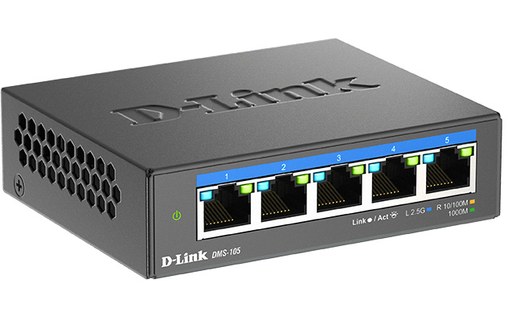 Switch Ethernet D-Link DMS-105/E 5 ports - 2,5 GbE, L2