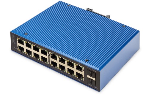 Switch Ethernet DIGITUS DN-651159 16 ports - Manageable, PoE, L2