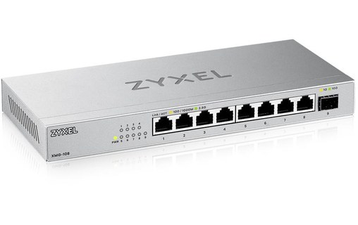 Switch Ethernet ZyXEL Série XMG100 - XMG-108 8 ports - 2,5 GbE