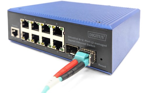 Switch Ethernet DIGITUS DN-651156 8 ports - Manageable, L2