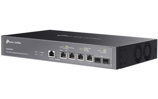 Switch Ethernet TP LINK Omada TL-SX3206HPP 4 ports - 10 GbE, Manageable, PoE
