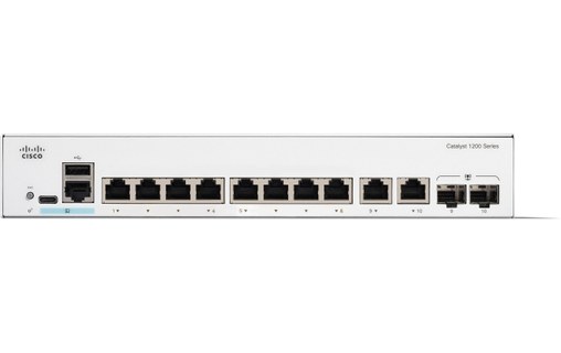 Switch Ethernet Cisco Catalyst C1200-8T-E-2G 10 ports - Manageable, L2