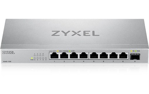 Switch Ethernet ZyXEL Série XMG100 - XMG-108 8 ports - 2,5 GbE