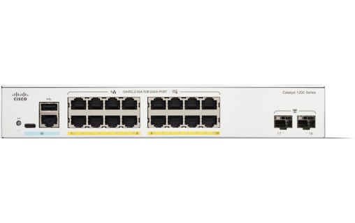 Switch Ethernet Cisco Catalyst C1200-16P-2G 16 ports - Manageable, PoE, L2