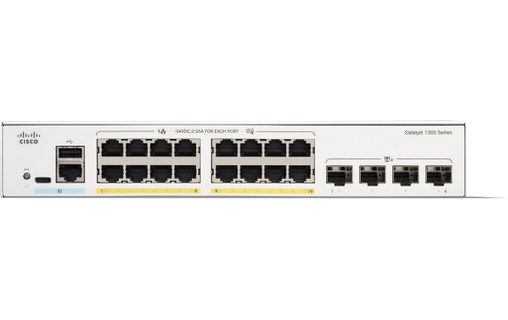 Switch Ethernet Cisco C1300-16P-4X 16 ports - Manageable, L2/L3