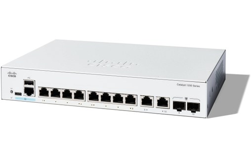 Switch Ethernet Cisco Catalyst C1200-8T-E-2G 10 ports - Manageable, L2