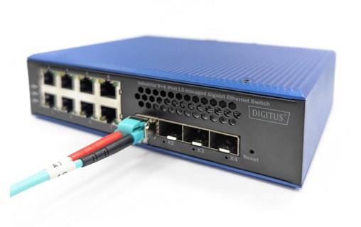 Switch Ethernet DIGITUS DN-651160 8 ports - Manageable, L2/L3