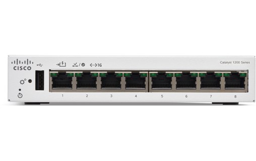 Switch Ethernet Cisco C1200-8T-D 8 ports - Manageable, L2/L3