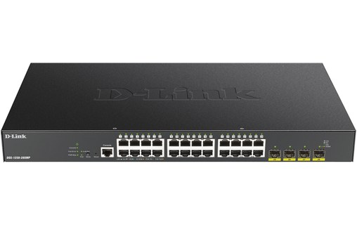 Switch Ethernet D-LINK DGS-1250-28XMP/E 24 ports - Manageable, PoE, L3