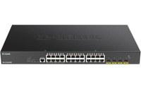 Switch Ethernet D-LINK DGS-1250-28XMP/E 24 ports - Manageable, PoE, L3