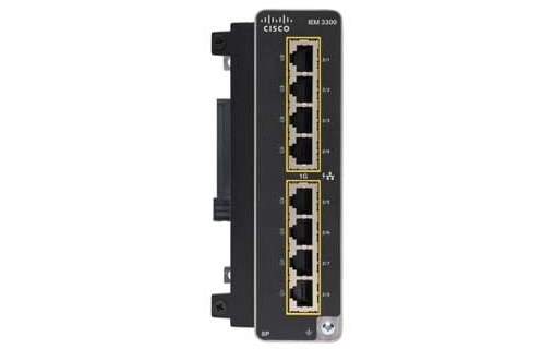 Switch Ethernet Cisco IEM-3300-8P= 8 ports - Manageable, PoE, L2