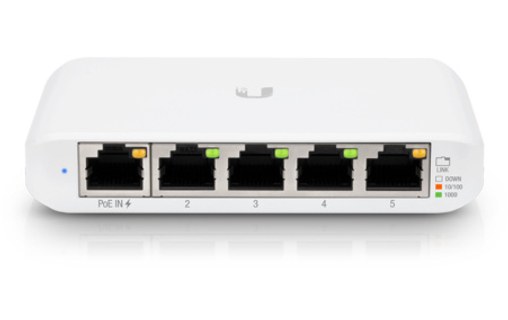 Switch Ethernet Ubiquiti UniFi Flex Mini 5 ports - Manageable, PoE