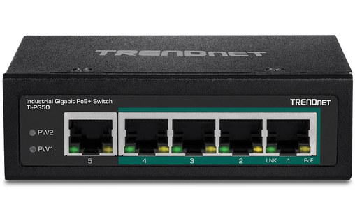 Switch Ethernet Trendnet TI-PG50 4 ports - PoE