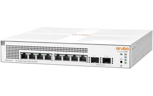 Switch Ethernet Aruba Instant On 1930 / JL681A#ABB 8 ports - Manageable, PoE