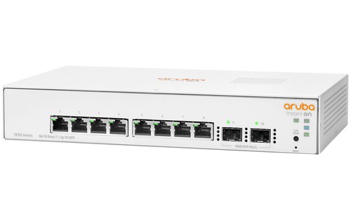 Switch Ethernet Aruba Instant On 1930 / JL680A#ABB 8 ports - Manageable, L2+